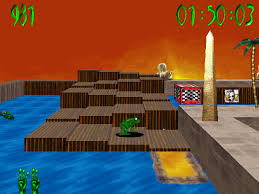 3D Frog Frenzy Gameplay Screenshot